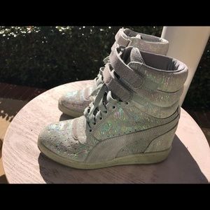 Puma wedge sneakers